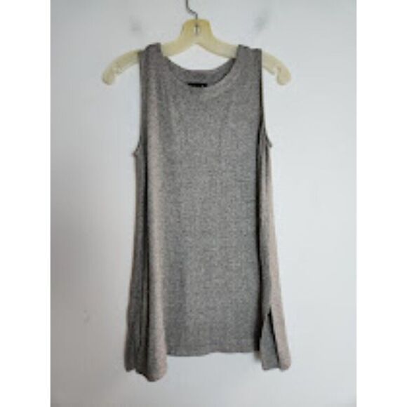 J.Jill Wearever Collection Heather Grey 2 Piece Top + Pull On Skirt size Small - Picture 1 of 8